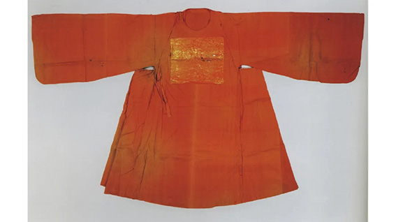 明朝赐圆领服 日本妙法院藏